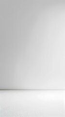 Pristine White Backdrop for Commercial Product Photography with Clean and Seamless Lighting