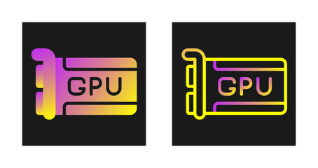 Gpu Vector Icon