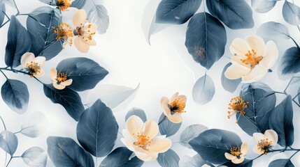 Colorful Watercolor Floral Arrangements Soft Style