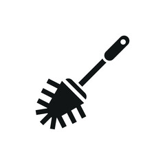 Toilet brushes icon vector design templates simple and modern