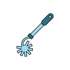 Toilet brushes icon vector design templates simple and modern