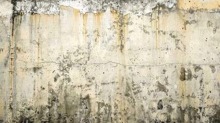 Fototapeta premium Weathered concrete wall texture background with rough, surface and aged, cracked paint