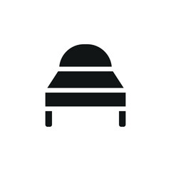 Bed icon vector design templates simple and modern