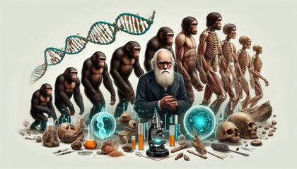 Charles Darwin's theory of evolution