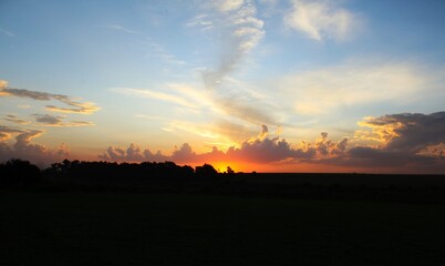 Obraz premium sunset 