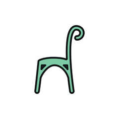 Chair icon vector design templates simple and modern
