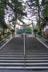 拝殿　日本最古ともいわれるの三輪明神こと大神神社（奈良県桜井市）