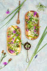 Healing mixtures from herbs.