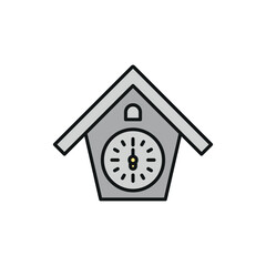 Clock icon vector design templates simple and modern