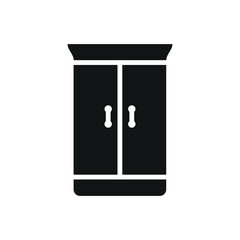 Cupboard icon vector design templates simple and modern
