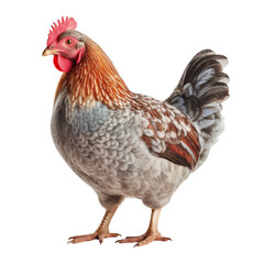 Fototapeta premium chicken isolated on transparent background cutout