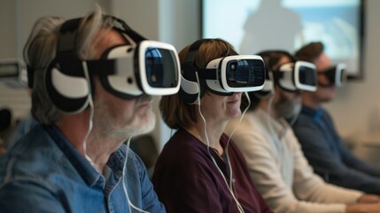 Professionals with different abilities using VR to test packaging usability