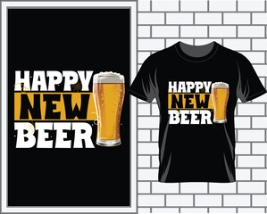 Hapyy New Year Best T Shirt Design
