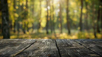 Background of blurred wood