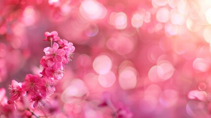 Fototapeta premium Blurry Pink Backgrounds