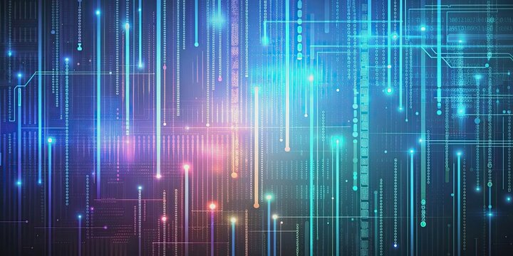 Background with lines of code, technology, programming, development, software, coding, abstract, digital, computer