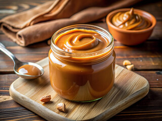 honey and cinnamon, glass, sweet, breakfast, healthy, jam, dessert, tea, drink, fruit, spoon, ingredient, yellow, fresh, white, closeup, organic