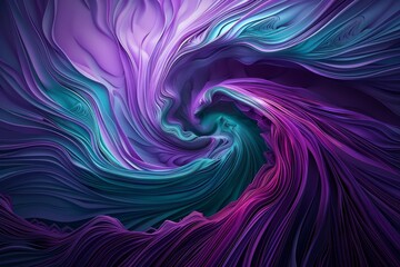 Obraz premium Fluid gradients intertwine and dance, forming an ever-changing mosaic of dynamic motion and vibrant color.. Beautiful simple AI generated image in 4K, unique.