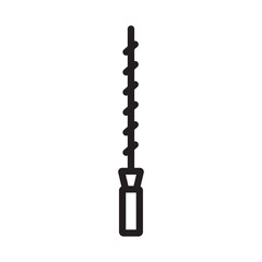 drill bit icon symbol