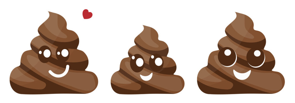 PNG vector illustration of lil shit poop emoji cute family with mom dad and kid. Ideal for creating stickers funny t-shirts and seamless patterns