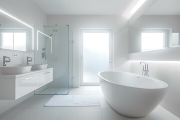 modern bathroom with sink