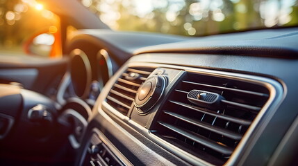 Modern Car Interior Dashboard Design Detailing Control Features Luxury Comfort