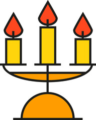 Dinner Candles Icon
