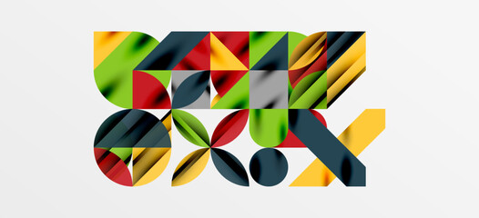 Geometric neo patterns. Abstract background for covers, banners, flyers and posters and other templates