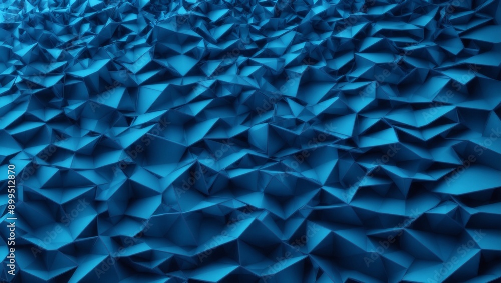 Poster abstract blue geometric texture: a mesmerizing abstract background featuring a seamless pattern of i