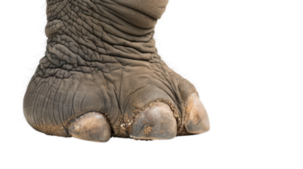 Elephant's foot transparent background
