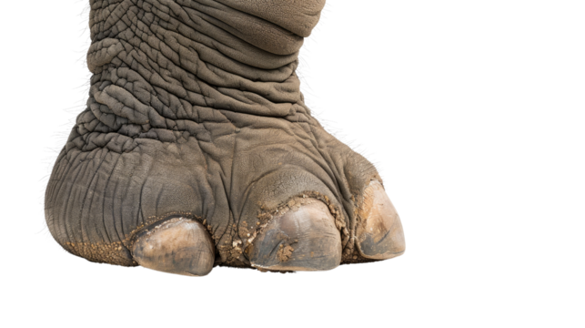 Elephant's foot transparent background