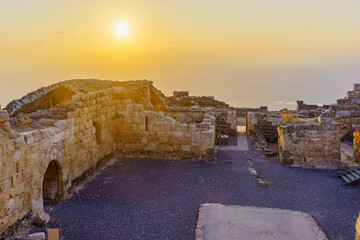 View of the crusader Belvoir Fortress