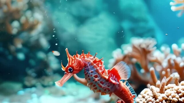 Mediterranean Seahorse - Hippocampus guttulatus