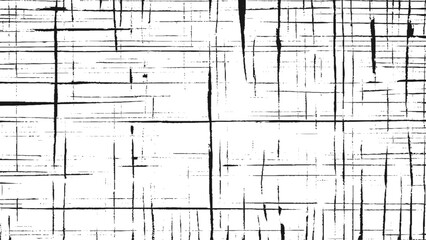 Slim lines texture. Random intersecting lines abstract pattern. Abstract textured effect. Black isolated on white background. Vector illustration.