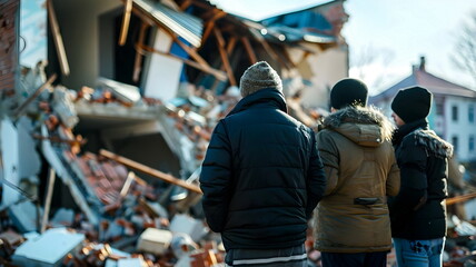 Devastating Earthquake Destruction Witnessed Aftermath Rescue Efforts Recovery Community Impact