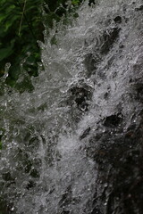 Détail d'une chute d'eau