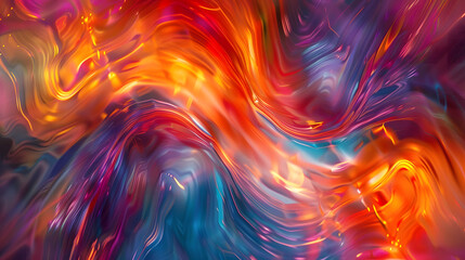abstract background with colorful swirls