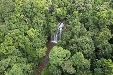 Aerial photo of Ellinjaa Fallss Queensland Australia