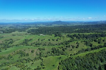 Aerial photo of Milla Milla area Queensland Australia