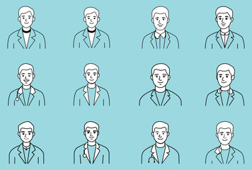 Doctor Avatar Vector Icon
