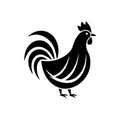 hen and chicken Vector