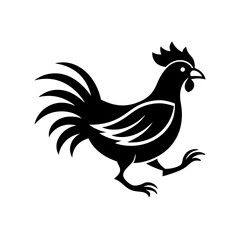 hen and chicken Vector