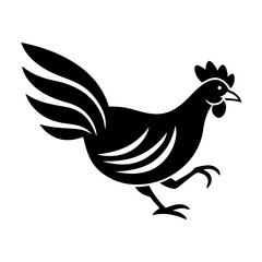 hen and chicken Vector