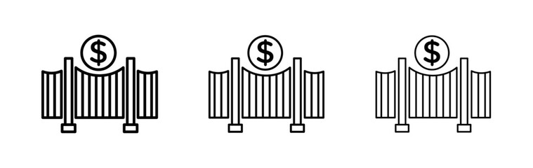 Bridging loan icon