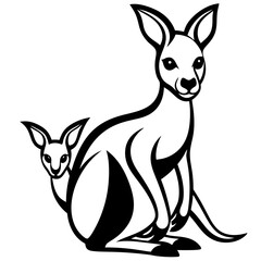 Kangaroo Vector