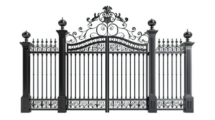 Gate transparent background