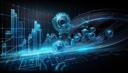 Fototapeta premium Measuring economic growth accurately.