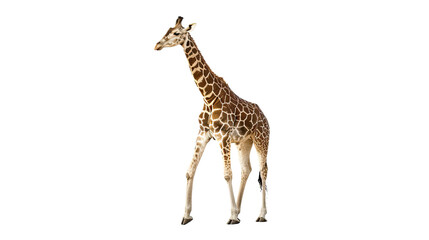 Obraz premium Giraffe transparent background