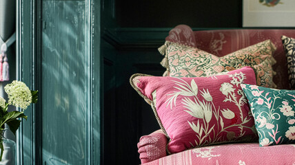 Cottage interior design and country house home decor and furniture, English countryside style interiors idea