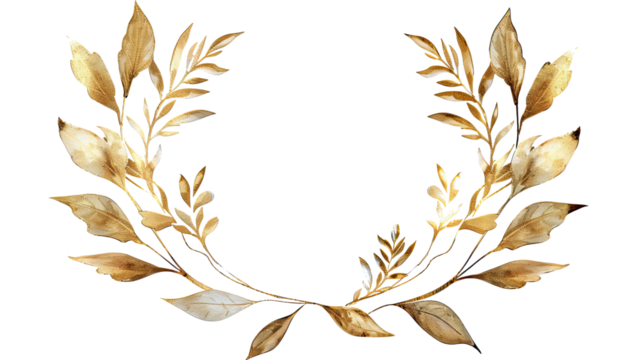 laurel wreath transparent background